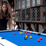 out door pool table